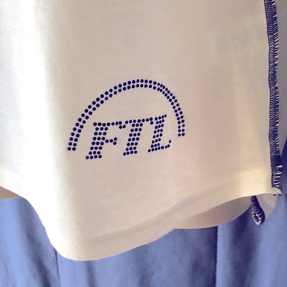 White Graphic Women's Top - Picture 5 of 7